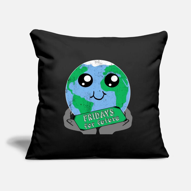 Fridays For Future Stop Klima Co2 Protest Geschenk Sofakissenbezug 45 x 45 cm
