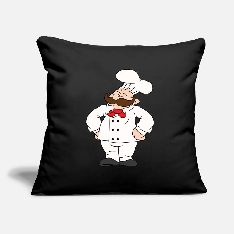 Chef, Chef, Head Chef, Pizza Maker, Baker Sofa pillowcase 17,3'' x 17,3'' (45 x 45 cm)