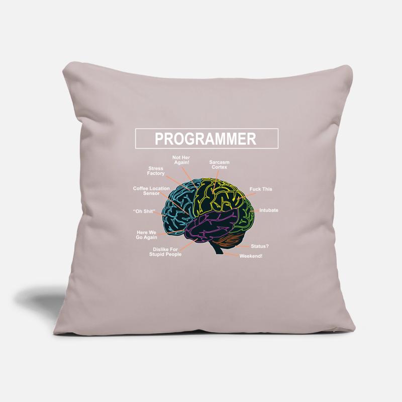 Programmierer Sofakissenbezug 45 x 45 cm