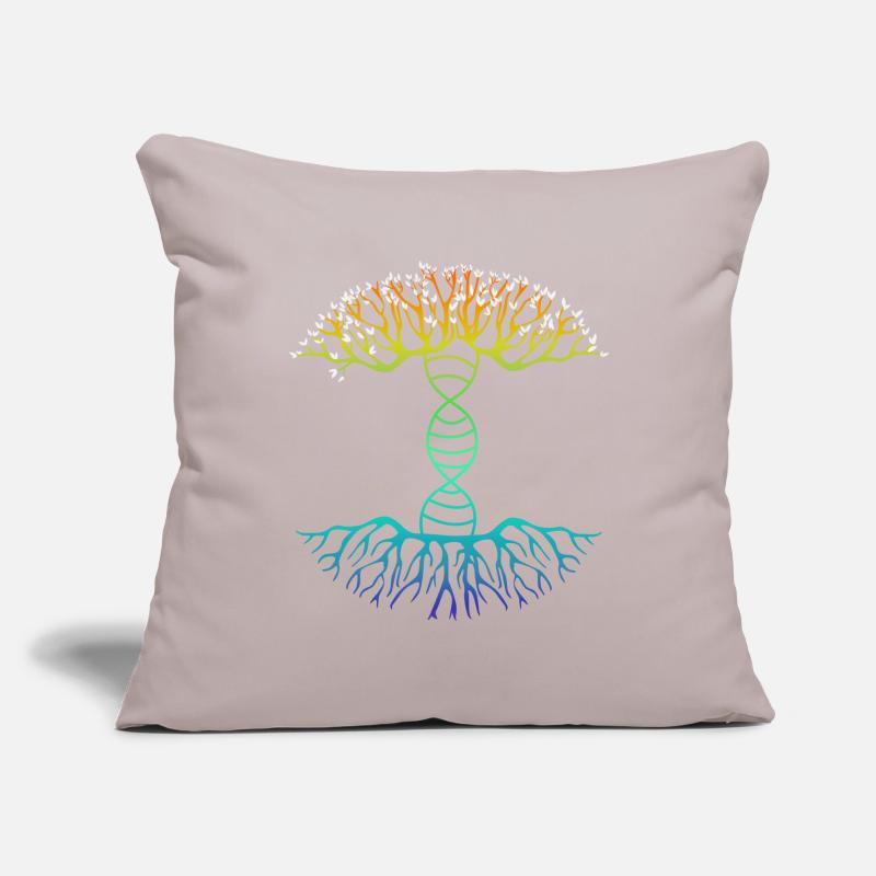 DNA Stammbaum Sofakissenbezug 45 x 45 cm