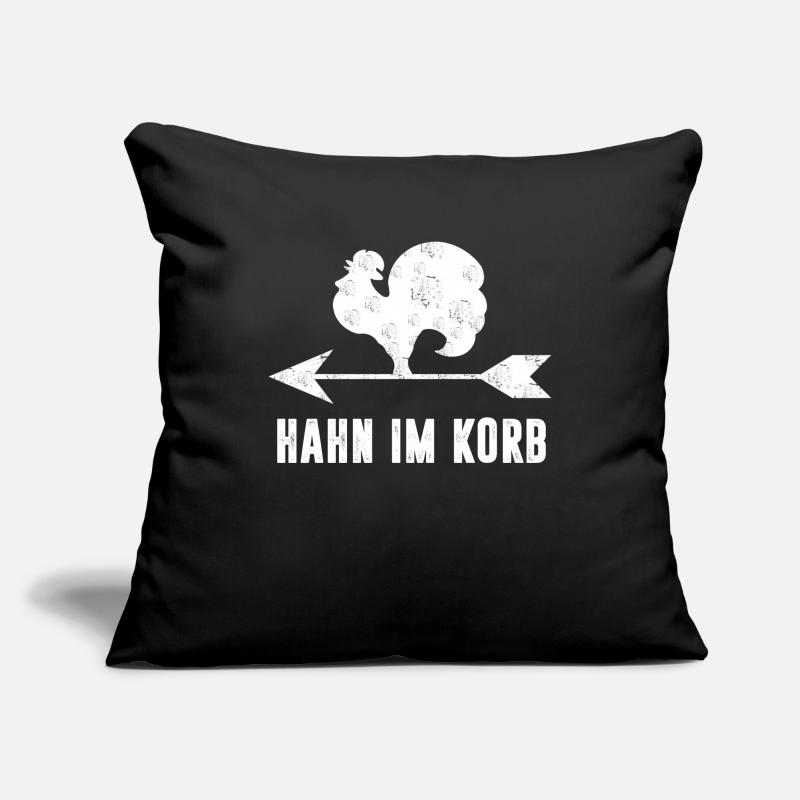 Hahn im Korb Sofakissenbezug 45 x 45 cm