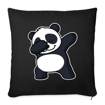 DAB Panda - Sofa pillowcase 17,3'' x 17,3'' (45 x 45 cm) - black - Front