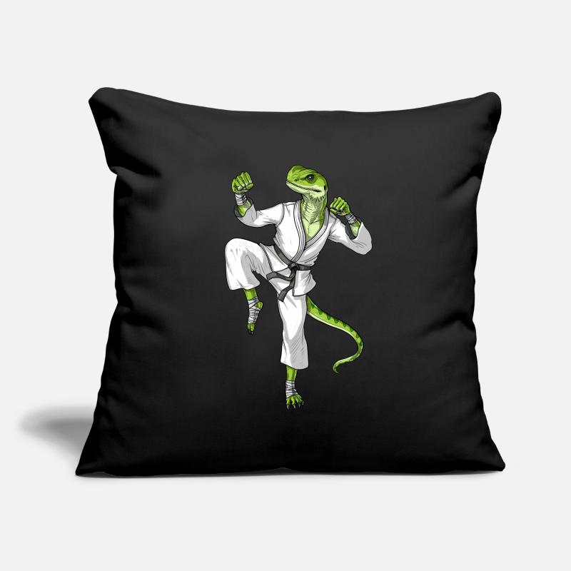 Karate Lizard Sofa pillowcase 17,3'' x 17,3'' (45 x 45 cm)
