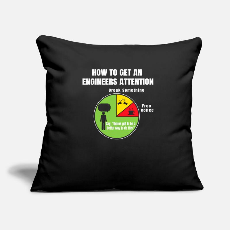 How To Get An Engineers Attention Sofa pillowcase 17,3'' x 17,3'' (45 x 45 cm)