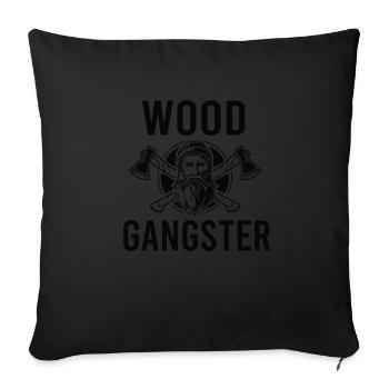 Tischler Carpenter Zimmermann - Sofa pillowcase 17,3'' x 17,3'' (45 x 45 cm) - black - Front