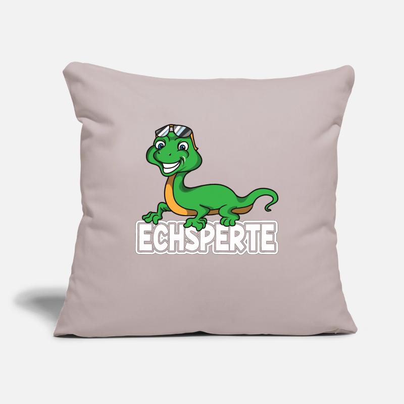 Echsperte Echse Reptilien Eidechse Experte Spruch Sofakissenbezug 45 x 45 cm