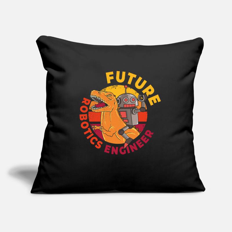 Future Robotics Engineer Robot Boys Sofa pillowcase 17,3'' x 17,3'' (45 x 45 cm)