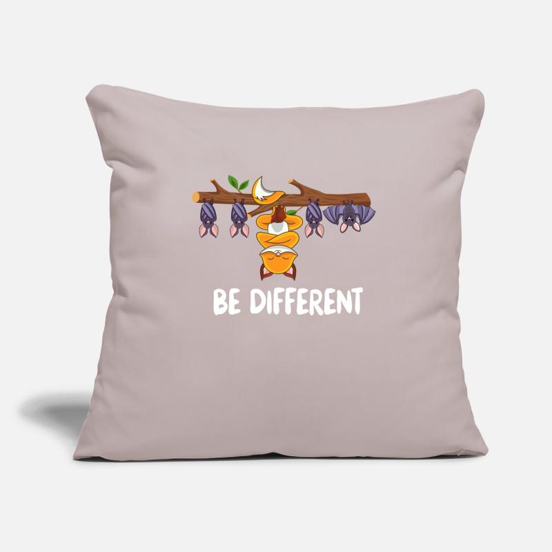 Bats & Fox Sei anders be different Sofa pillowcase 17,3'' x 17,3'' (45 x 45 cm)