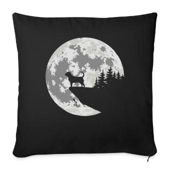 Limier - Housse de coussin décorative 45 x 45 cm - noir - Devant