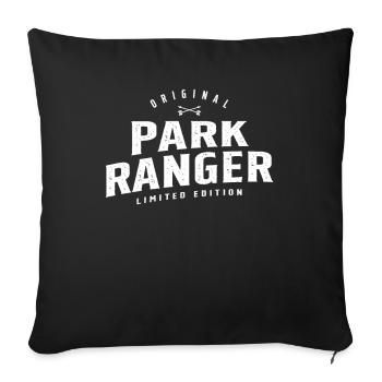 Park Ranger Funny Job Title Profession Birthday - Sofa pillowcase 17,3'' x 17,3'' (45 x 45 cm) - black - Front