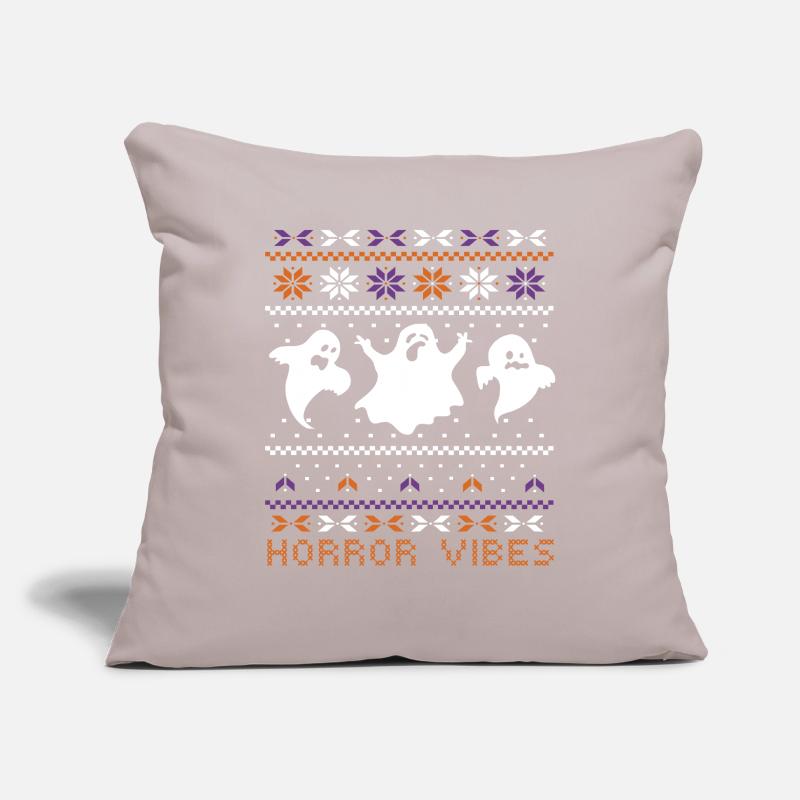 Stitch Pattern Ghost Creatures Horror Halloween Sofakissenbezug 45 x 45 cm