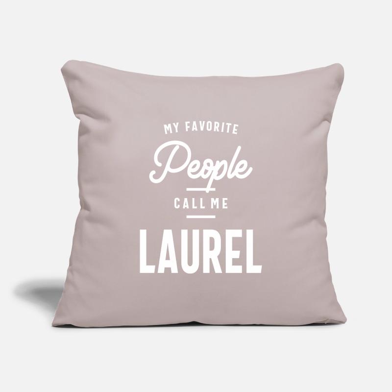 Laurel Personalized Name Sofa pillowcase 17,3'' x 17,3'' (45 x 45 cm)