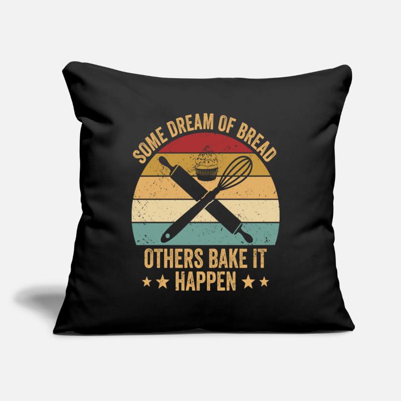 Bread Baking Baker Bake It Happen Sofakissenbezug 45 x 45 cm