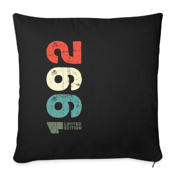 Since 1992 Year 1992 Retro 1992 Vintage 1992 - Sofa pillowcase 17,3'' x 17,3'' (45 x 45 cm) - black - Front