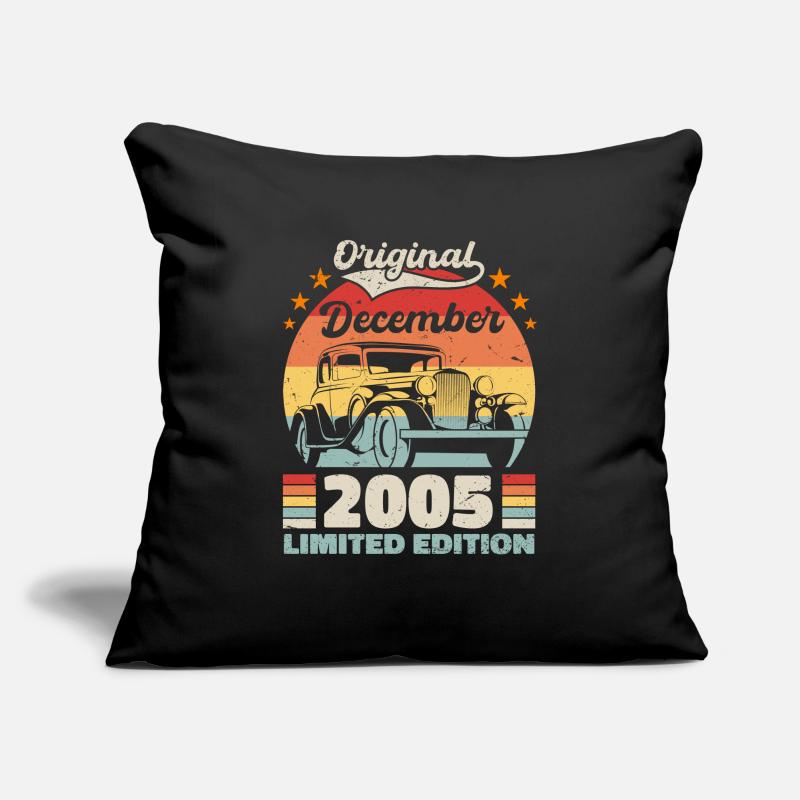 December 2005 Birthday Present December 2005 Sofa pillowcase 17,3'' x 17,3'' (45 x 45 cm)