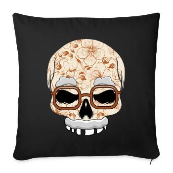 Dad Grandpa Grandparents Day Día De Los Muertos - Sofa pillowcase 17,3'' x 17,3'' (45 x 45 cm) - black - Front