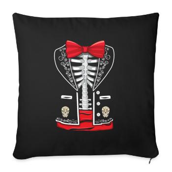 Souls Day Dia De Los Muertos Day Of Dead Halloween - Sofa pillowcase 17,3'' x 17,3'' (45 x 45 cm) - black - Front
