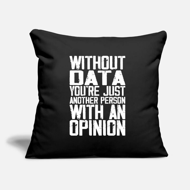 Data Whisperer Job Data Scientist Data Science Sofa pillowcase 17,3'' x 17,3'' (45 x 45 cm)
