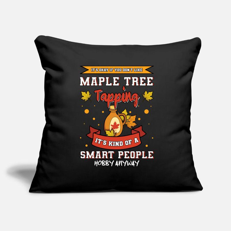 Maple Tree Tapping Maple Tree Maple Leaf Sofa pillowcase 17,3'' x 17,3'' (45 x 45 cm)