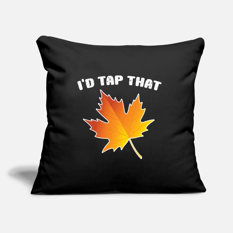 I'd Tap That Maple Tapping Maple Tree Maple Leaf Sofa pillowcase 17,3'' x 17,3'' (45 x 45 cm)