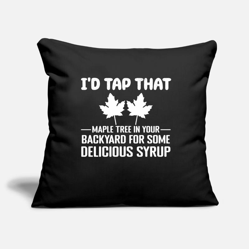 Tap That Maple Tree Tapping Maple Tree Maple Leaf Sofa pillowcase 17,3'' x 17,3'' (45 x 45 cm)