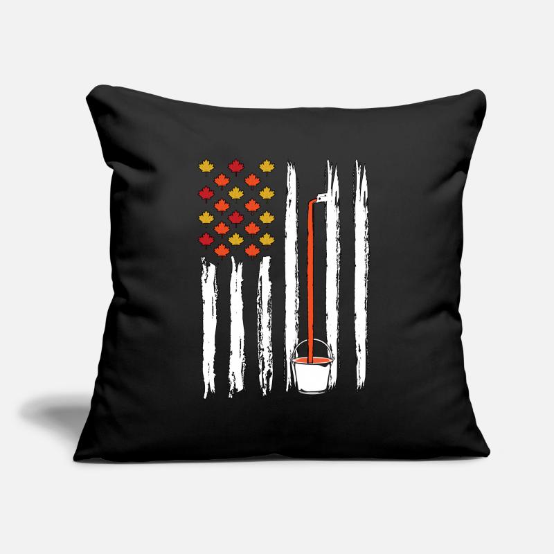 Flag Tapping Maple Tree Maple Leaf Sofa pillowcase 17,3'' x 17,3'' (45 x 45 cm)
