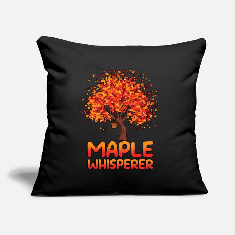 Maple Whisperer Tapping Maple Tree Maple Leaf Sofa pillowcase 17,3'' x 17,3'' (45 x 45 cm)
