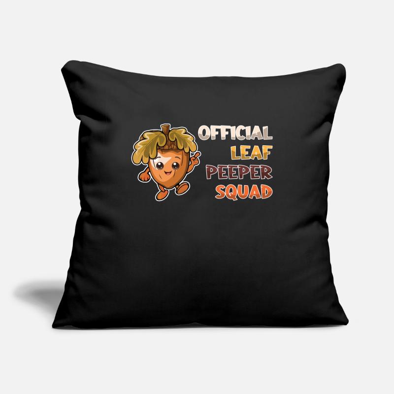 Official Leaf Peeper Squad Leaf Peeping Sofa pillowcase 17,3'' x 17,3'' (45 x 45 cm)