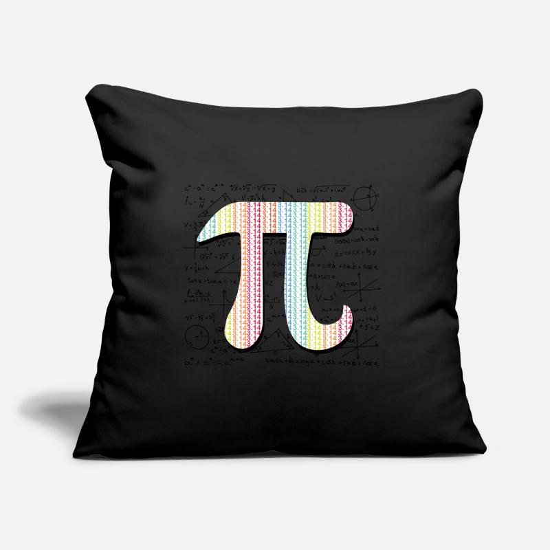 Pi Tag Regenbogenfarben 3,14 Mathematik Sofakissenbezug 45 x 45 cm