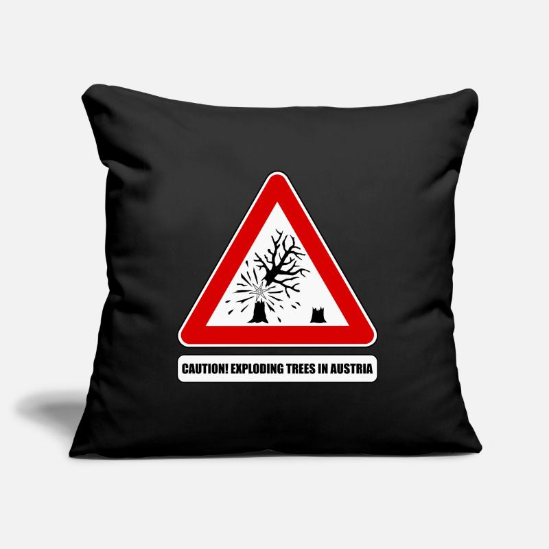 explodierende bäume,  exploding trees Austria Sofakissenbezug 45 x 45 cm