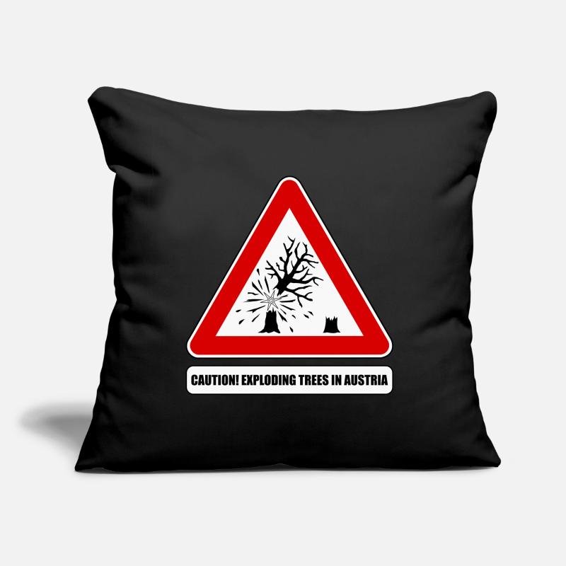 exploding trees,  exploding trees Austria Sofa pillowcase 17,3'' x 17,3'' (45 x 45 cm)