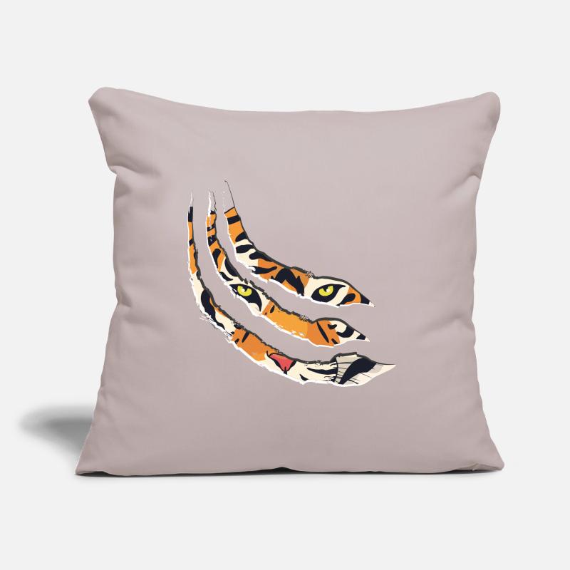Tiger claw tiger pattern claws gift idea Sofa pillowcase 17,3'' x 17,3'' (45 x 45 cm)