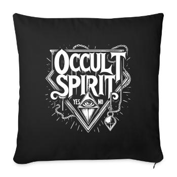 Bone Logo Pendulum 2 - Sofa pillowcase 17,3'' x 17,3'' (45 x 45 cm) - black - Front