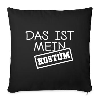 Ceci est mon cadeau Kostuem Carnival - Housse de coussin décorative 45 x 45 cm - noir - Devant