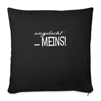 C’est le mien! Des phrases drôles T-shirt - Housse de coussin décorative 45 x 45 cm - noir - Devant