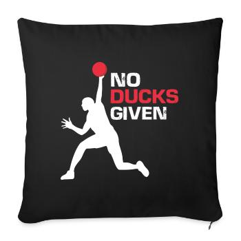 Dodgeball for Dodgeball Player and Gaga Ball - Sofa pillowcase 17,3'' x 17,3'' (45 x 45 cm) - black - Front