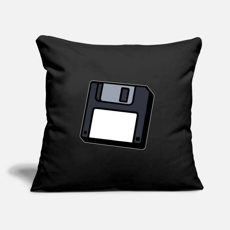 Diskette Retro Symbol Computer Sofakissenbezug 45 x 45 cm
