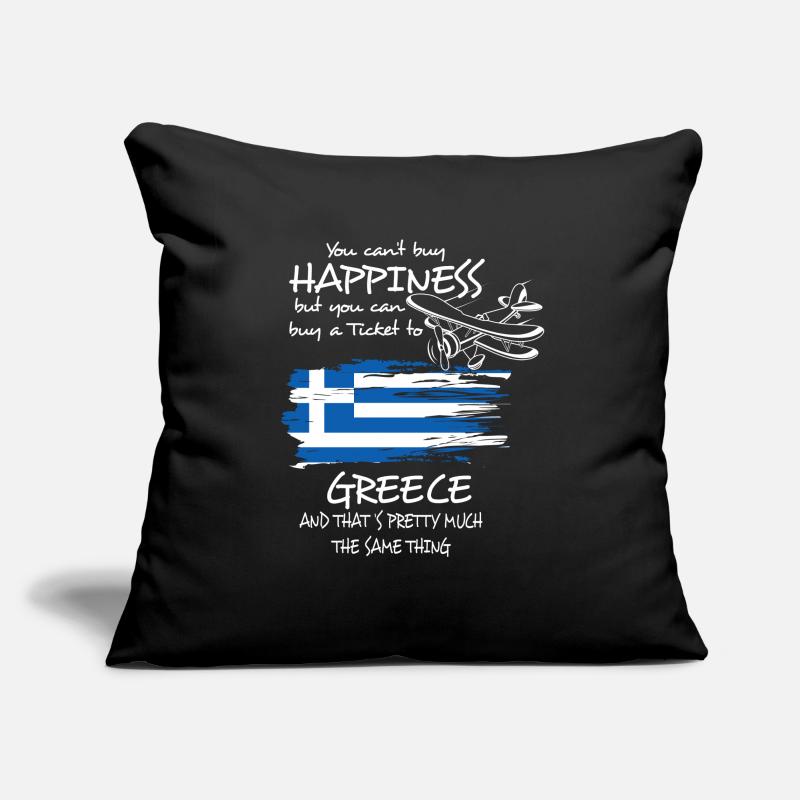 Grèce Grèce Housse de coussin décorative 45 x 45 cm
