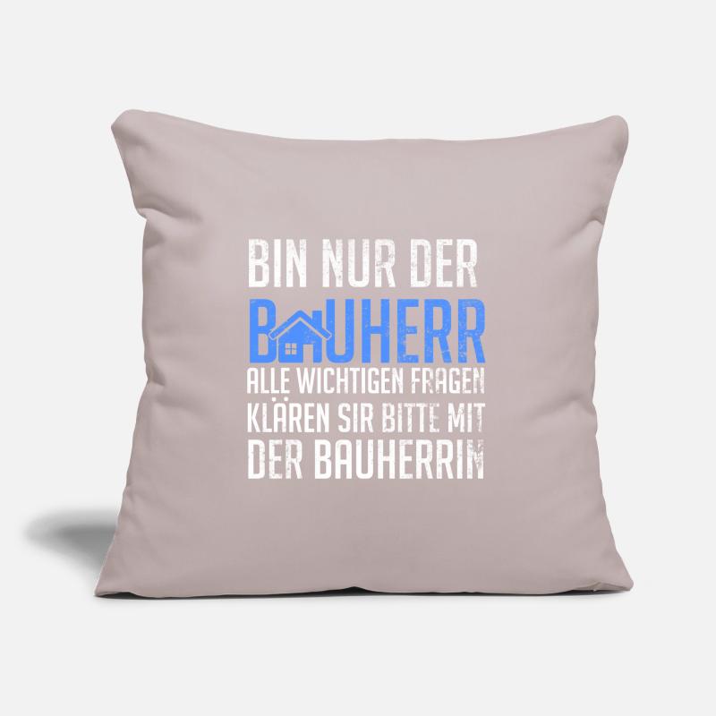 Client Builder Site supervisor Sofa pillowcase 17,3'' x 17,3'' (45 x 45 cm)