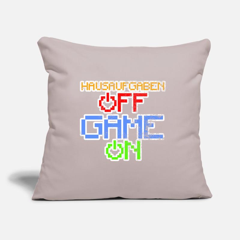 Homework Off Game On Gambling Sofa pillowcase 17,3'' x 17,3'' (45 x 45 cm)