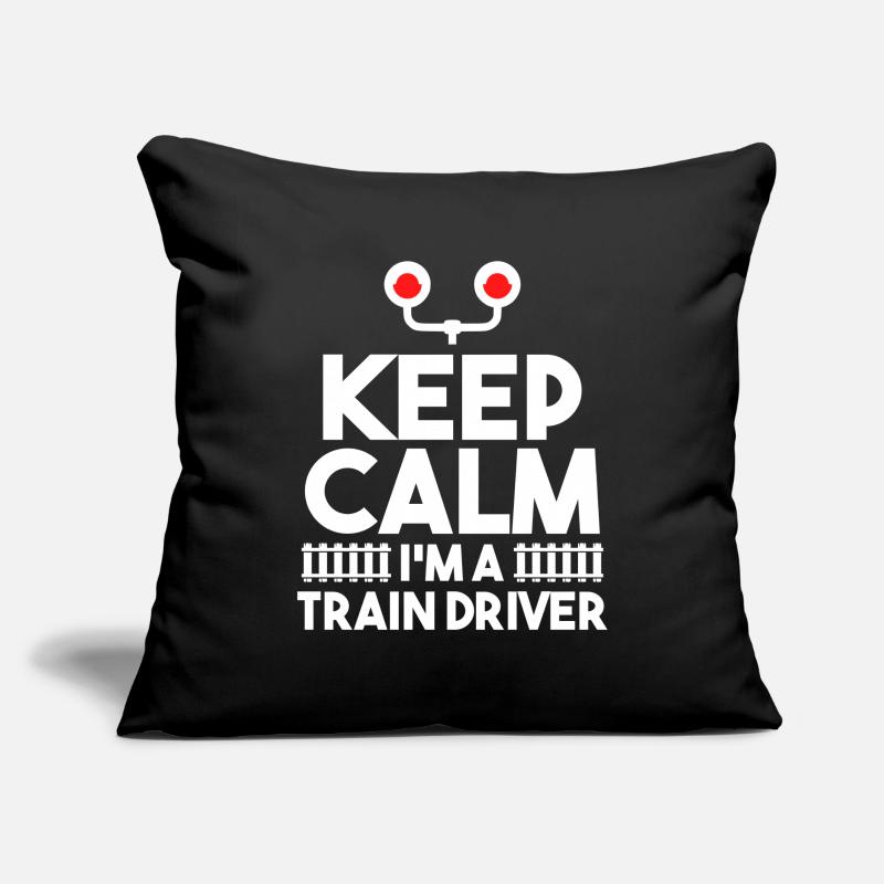 Train driver Sofa pillowcase 17,3'' x 17,3'' (45 x 45 cm)