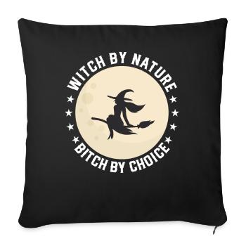 Occultism Occult Witchcraft Magic Gift - Sofa pillowcase 17,3'' x 17,3'' (45 x 45 cm) - black - Front