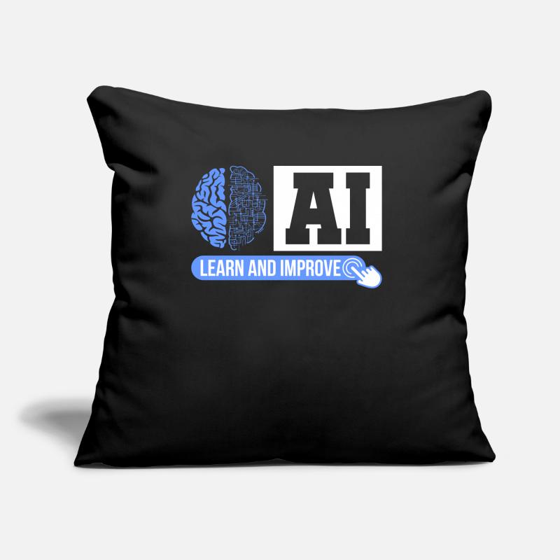 Statistician Neural Networks Deep Learning Gift Sofa pillowcase 17,3'' x 17,3'' (45 x 45 cm)