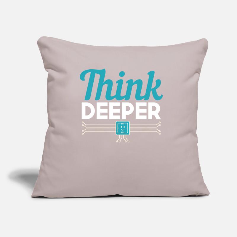 Scientifique Machine Learning Deep Learning Housse de coussin décorative 45 x 45 cm