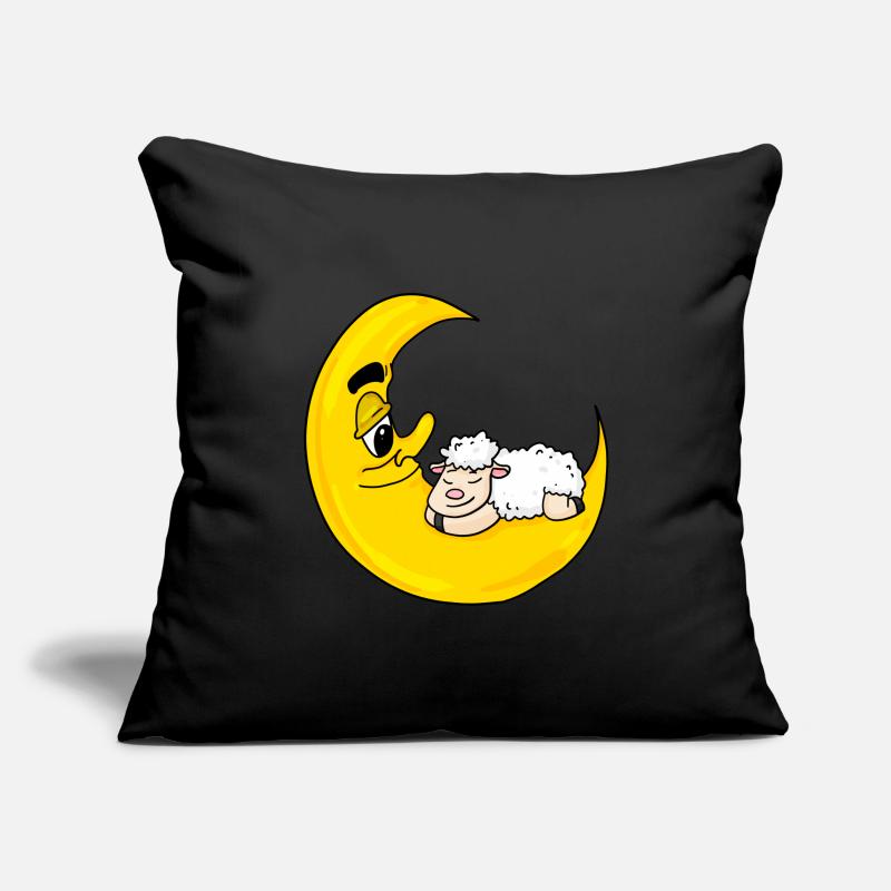 Sheep moon sleeping cute gift Sofa pillowcase 17,3'' x 17,3'' (45 x 45 cm)