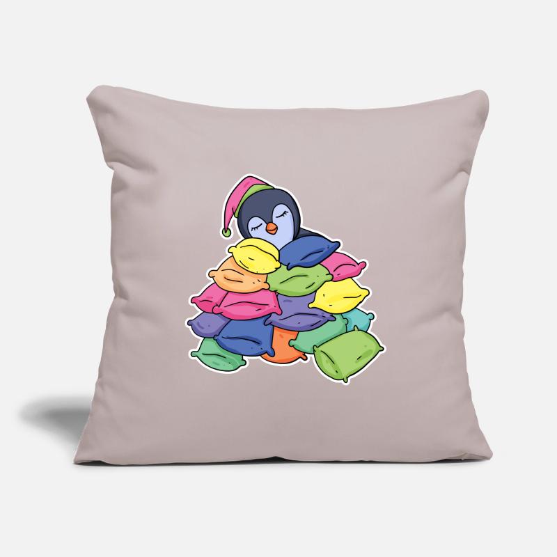 Sleeping penguin Sofa pillowcase 17,3'' x 17,3'' (45 x 45 cm)