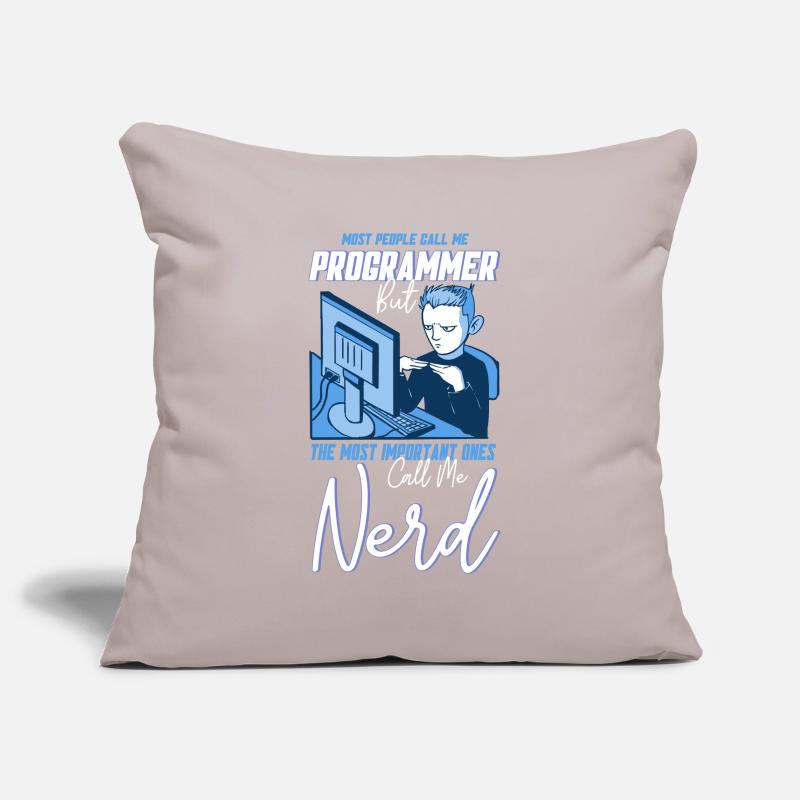 Softwareentwickler Computerfreak Programmierer Sofakissenbezug 45 x 45 cm