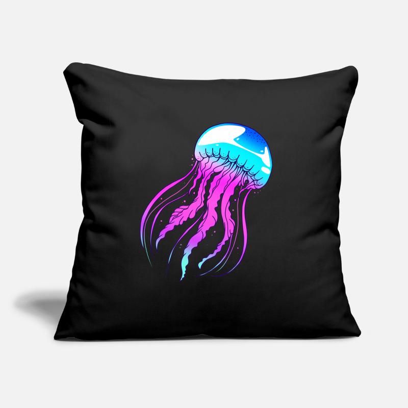 jellyfish Sofa pillowcase 17,3'' x 17,3'' (45 x 45 cm)