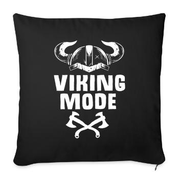 Le mode Viking - Housse de coussin décorative 45 x 45 cm - noir - Devant