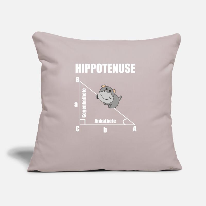 Nerd Geometry Hippotenuse Hypotenuse Math Sofa pillowcase 17,3'' x 17,3'' (45 x 45 cm)